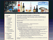 Tablet Screenshot of hellas-coop.de